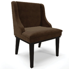 Kit 5 Cadeiras Decorativas Sala De Jantar Base Fixa De Madeir