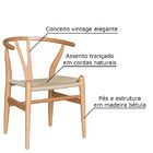 Kit 5 Cadeiras Decorativas Sala De Jantar E Cozinha Bella Mad