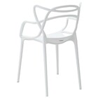 Kit 5 Cadeiras Decorativas Sala E Cozinha Feliti (pp) Branca