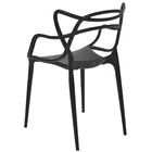 Kit 5 Cadeiras Decorativas Sala E Cozinha Feliti (pp) Preto G