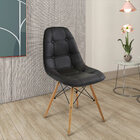 Kit 5 Cadeiras Decorativas Sala E Escritório Cadenna Pu Sinté