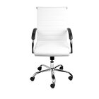 Kit 5 Cadeiras Escritório Diretor Com Rodízio Esteirinha Flor