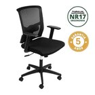 Kit 5 Cadeiras Escritório Diretor Ergonômico Nr17 Tela Mesh T