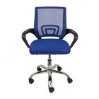 Kit 5 Cadeiras Escritório Diretor Tela Mesh Tok 3310 Azul