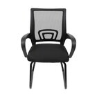 Kit 5 Cadeiras Escritório Interlocutor Fixa Tela Mesh Tok 331