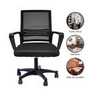 Kit 5 Cadeiras Escritório Secretária Giratória Prime Preto