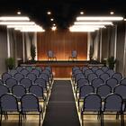 Kit 5 Cadeiras Hoteleiras Auditório Empilhável Sintético Z33