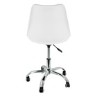 Kit 5 Cadeiras Leda Office Luisa Saarinen Estofada Base Girat