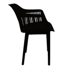 Kit 5 Cadeiras Marcela Montreal Mena Polipropileno Com Estofa