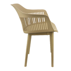 Kit 5 Cadeiras Marcela Montreal Mena Polipropileno Com Estofa