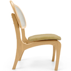 Kit 5 Cadeiras Para Sala De Jantar Cozinha Estofada E Tela Ma