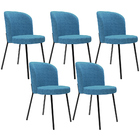 Kit 5 Cadeiras Para Sala De Jantar Cozinha Estofada Gavi L02