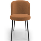 Kit 5 Cadeiras Sala De Jantar Estofada Gavi L02 Bouclê Terrac