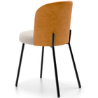 Kit 5 Cadeiras Sala De Jantar Estofada Gavi L02 Couríssimo Wh