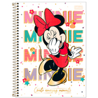 Kit 5 Cadernos Minnie 10 Matérias 160 Folhas Espiral Tilibra