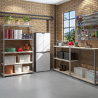 Kit 5 Caixas Organizadoras Plástico Transparente 30L 30,7x42,5x30,5cm Radical Color Ordene