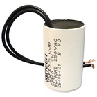 Kit 5 Capacitor 12uf 250v 2 Fios Para Motor Portão Elétrico