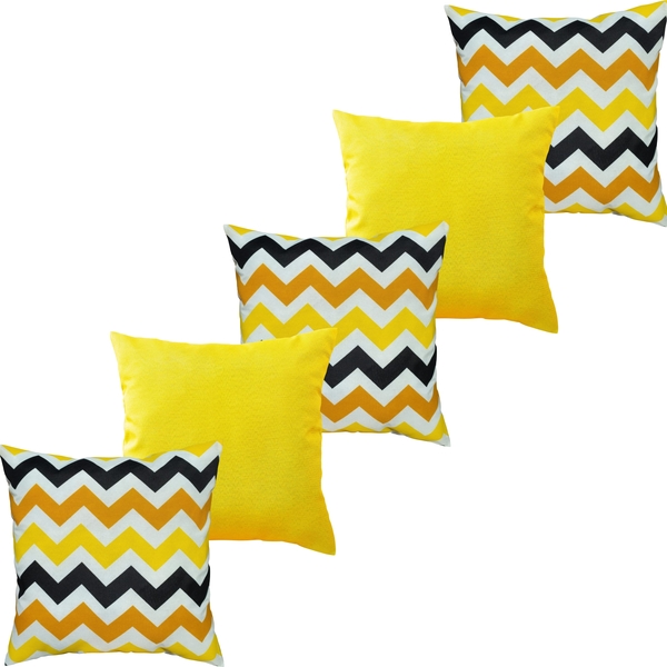 Kit 5 Capas P/ Almofada Decorativa Sala 45x45