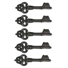 Kit 5 Chaves Decorativas Rústica Enfeite Em Ferro Nº 02 26cm
