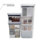 Kit 5(cinco) Potes Hermético Empilhável Quadrado Lumini Param
