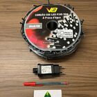 Kit 5 Cordão 500 Leds Fixo Prova D'água 50m Branco Frio Bivol