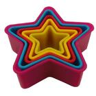 Kit 5 Cortadores Estrela Yazi