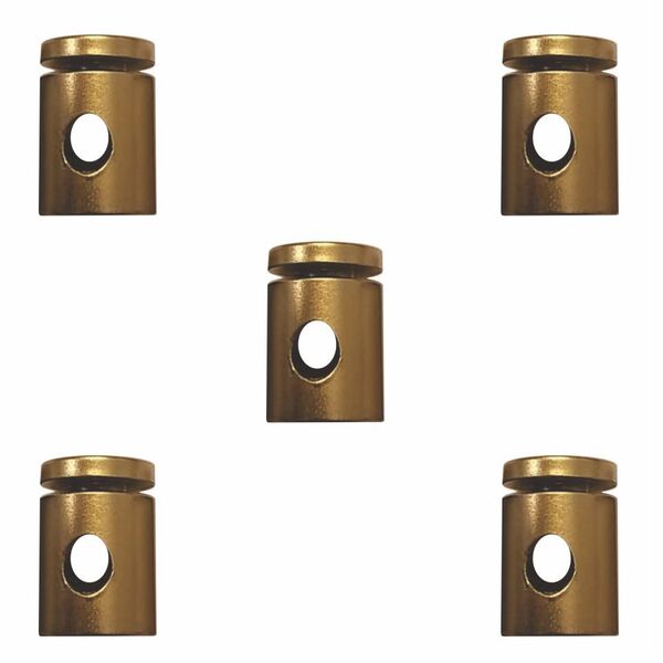 Kit-5 Desviador De Cabo Para Lustres E Pendentes E Luminária