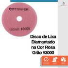 Kit 5 Disco De Lixa Diamantado Velcro 100mm #3000 - Starfer
