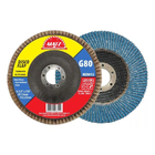 Kit 5 Disco Flap Desbaste Acabamento Grão 80 115x22,23 Matz