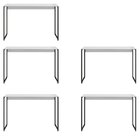 Kit 5 Escrivaninhas 120cm Iron