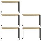 Kit 5 Escrivaninhas 120cm Iron