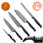 Kit 5 Facas Do Chef Quotidien Series + Afiador Masterchef