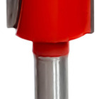 Kit 5 Fresa Reta Paralela 16mm Haste 6mm Metal Duro Tupia