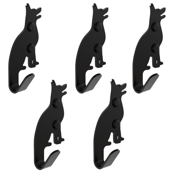 Kit 5 Ganchos De Parede Decorativo Pendurador De Bolsa C.p