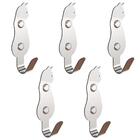 Kit 5 Ganchos De Parede Decorativo Pendurador De Bolsa G.c