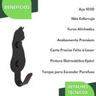 Kit 5 Ganchos De Parede Decorativo Pendurador De Bolsa G.p