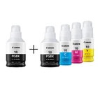 Kit 5 Garrafas De Tinta Original Canon Gi-10 Gi10 G10 G6010 G