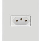 Kit 5 Interruptores + 5 Tomadas 10a Com Placa Tramontina Liz