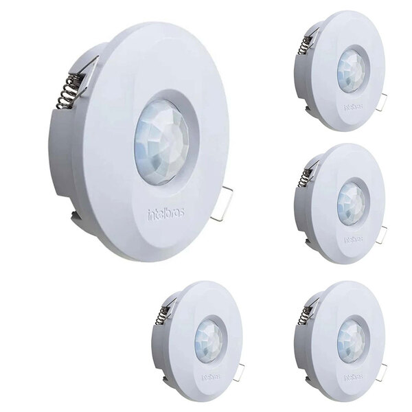 Kit 5 Interruptores Sensor De Presenca Para Iluminacao Espi 3