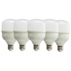 Kit 5 Lâmpada Led 20w Bulbo Alta Pot 6500k Bivolt Foxlux