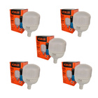 Kit 5 Lâmpada Led 50w Bulbo Alta Pot Bivolt 6500k Foxlux