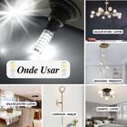 Kit 5 Lâmpadas De Led Halopin G9 5w Branco Frio (6000k)