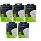 Kit 5 Lampadas Led Bulbo 50w