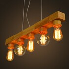 Kit 5 Lâmpadas Retrô Decorativa Vintage Thomas Edison St64 12