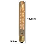 Kit 5 Lâmpadas Retrô Decorativa Vintage Thomas Edison T185 12