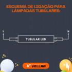 Kit 5 Lâmpadas Tubular 18w Vidro Led T8 1,20m Branco - Branco