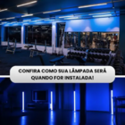 Kit 5 Lâmpadas Tubular Coloridas 20w De Led T8 120 Cm - Azul