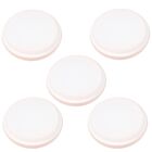 Kit 5 Luminária Led Redonda Área Externa Design Reto 12w Bran