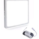 Kit 5 Luminária Painel Plafon Led Sobrepor Quadrada 18w 3000k