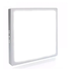 Kit 5 Luminaria Plafon Led Sobrepor Quadrada 18w Branco Frio